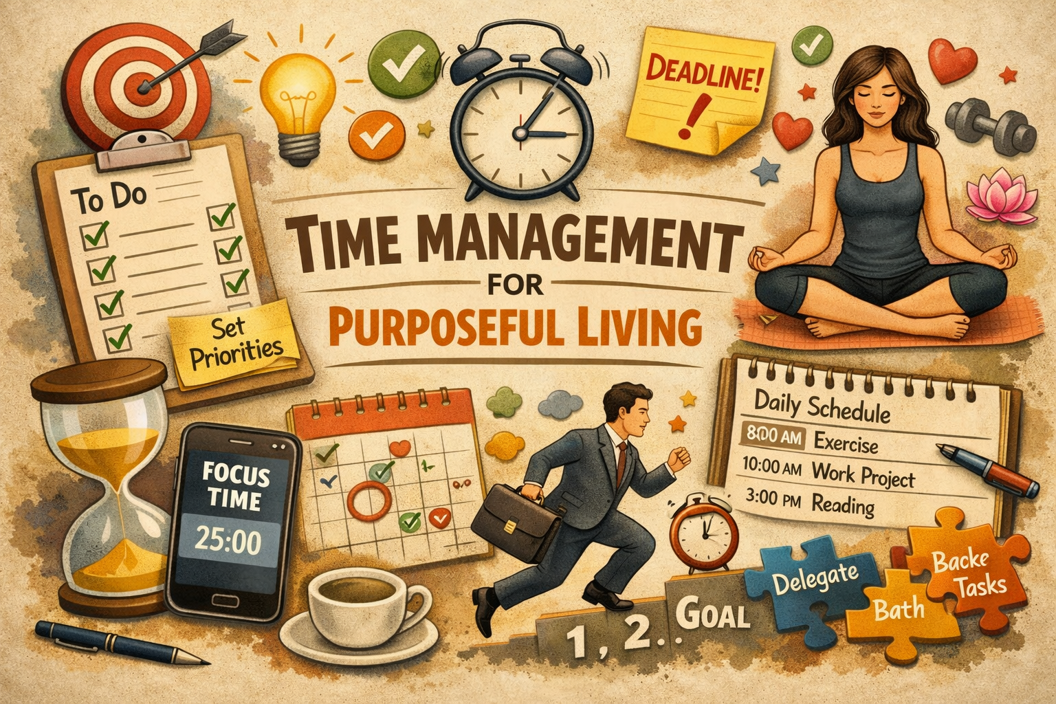 Time management for purposeful living